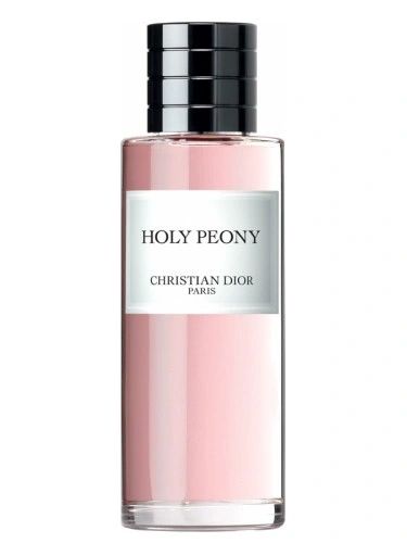 Dior Holy Peony 125ml fragrance bottle featuring peony, rose, and fruity notes in elegant packaging.